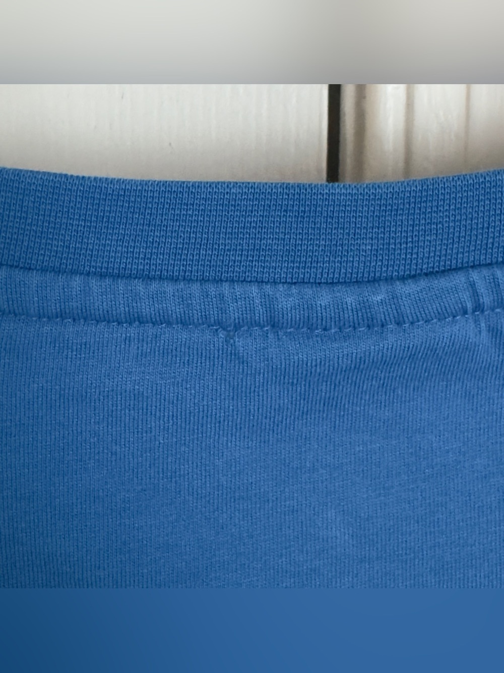 US Polo Assn Mens Size XXL T Shirt Blue Raised Embossed Spellout Logo 100 Cotton - Picture 6 of 8